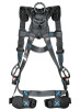 FallTech 8128B3D FT-One Full Body Harness with Back and Hip D-Rings, Tongue and Buckle Leg Straps