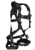 FallTech FT-One Full Body Climbing Harness with Front and Back D-Rings, Tongue and Buckle Leg Straps | Mfg # 8128BFD