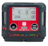 RKI GX-3R PRO 4-Gas Personal Gas Detector, LEL, O2, CO, H2S, Bluetooth, 120 VAC Charger