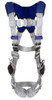 3M DBI-SALA ExoFit X100 Comfort Climbing/Positioning Safety Harness with Stainless Steel Hardware, Front, Back and Hip D-Rings, Tongue and Buckle Leg Straps