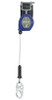 FallTech 8' FT-X EdgeCore Class 2  LE Cable Leading Edge Personal SRL, Single-leg with Steel Snap Hook | MFG # 82808SP1