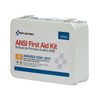 First Aid Only 25 Person ANSI A Type III First Aid Kit, Weatherproof Metal Case, Wall Mount Option
