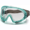 Pyramex Capstone Goggle with Clear Anti-Fog Lens, Green Frame, Adjustable Strap, Mfg# GC504T