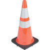 JBC Safety Revolution DOT Traffic Cone, Hi-Viz Orange, 28" Tall, 6" & 4" Reflective Collar, 7 lbs, Mfg# RS70032CTM64