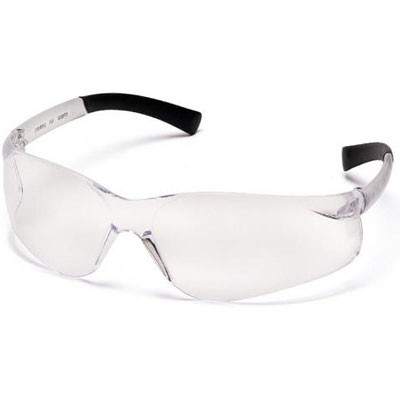 Pyramex Ztek Safety Glasses, Clear Lens, S2510S - Durawear.com