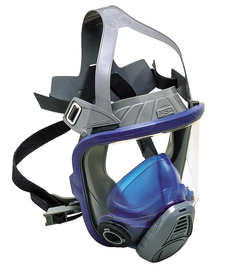 MSA Advantage® 3200 Full Facepiece Respirator with Advantage European-Style Harness