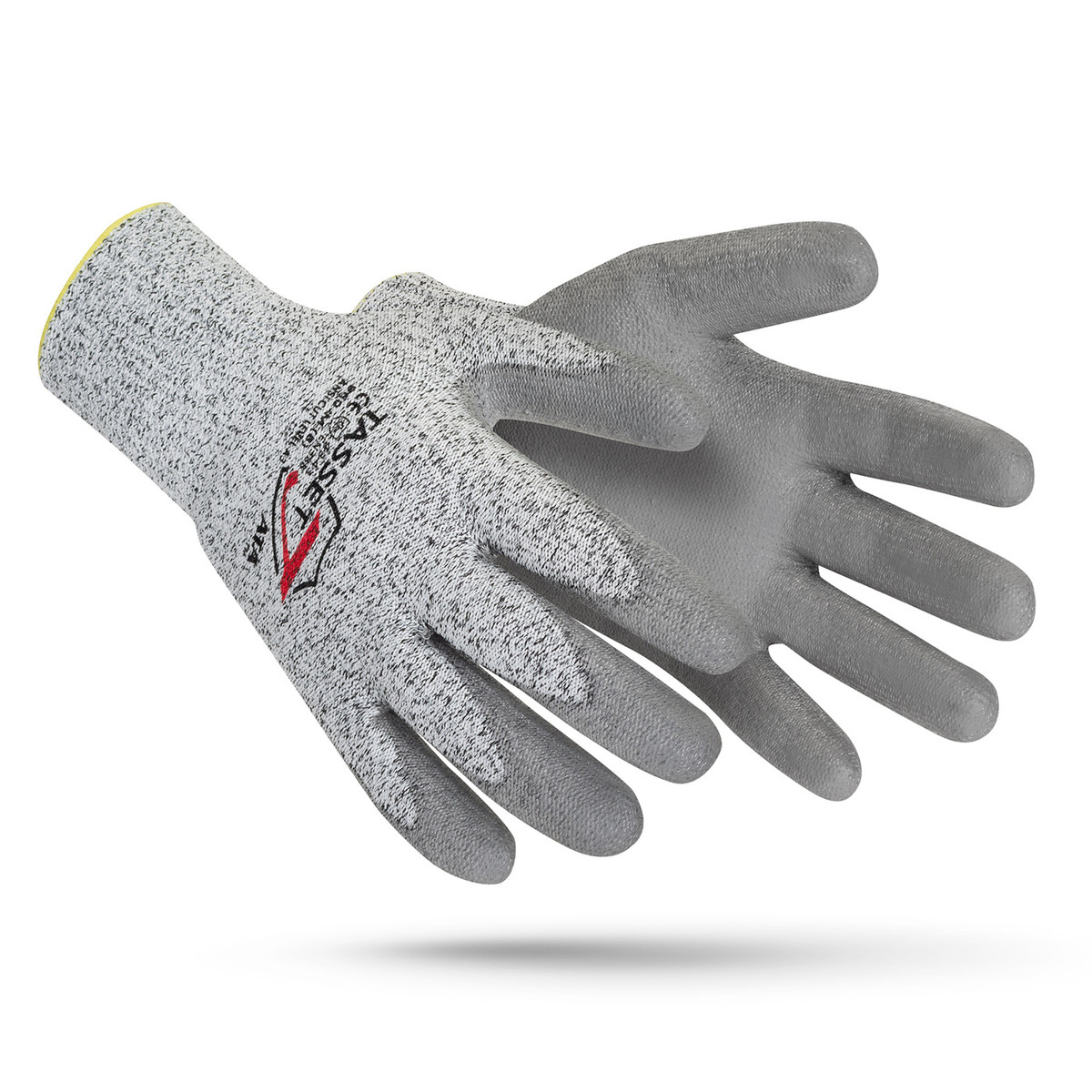 PIP G-Tek ATA 960 Cut Resistant Work Glove, ANSI Cut Level A3, Grey Polyurethane Coated Palm, 1 Pair/Pkg