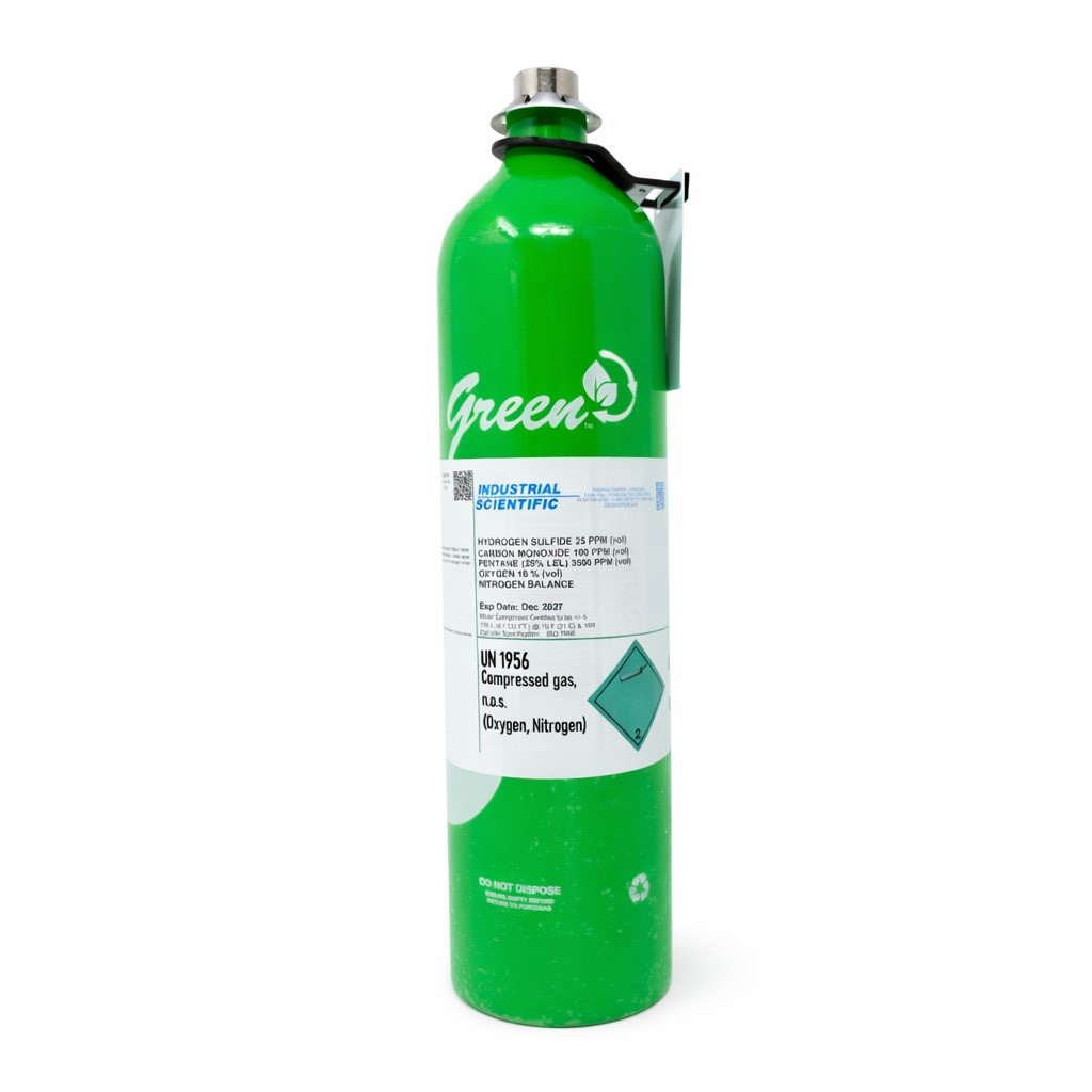 2025年購入、テスト点火1度のRS-H29N Industrial Scientific 18109191 Calibration Gas – 4-Gas Mix for Gas