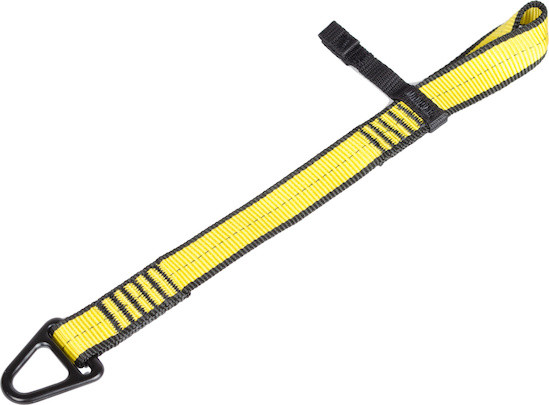 V-Ring attachment point, 35 lb. (15.9 kg) capacity, stabilization wing