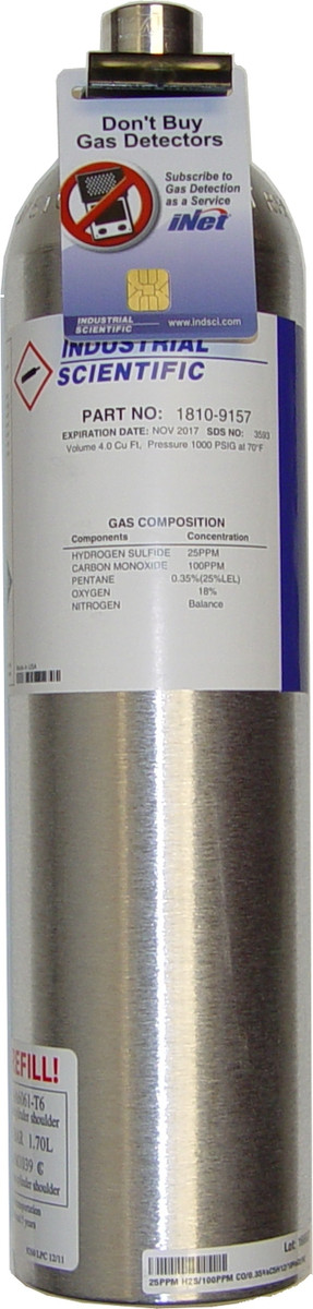 ISC Calibration Gas 18109157