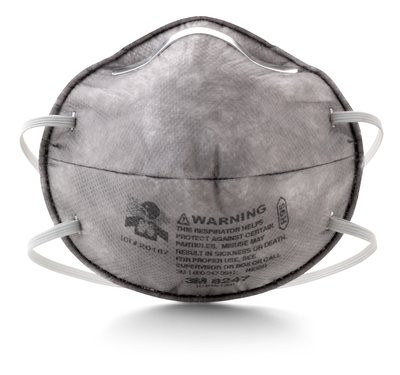 3M™ Particulate Respirator 8247, R95, with Nuisance Level Organic Vapor Relief , 20 each/box