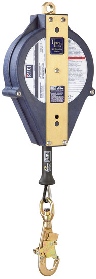 3M DBI SALA 50 ft Ultra-Lok Self Retracting Lifeline, 1/4" (6 mm) Vectran Synthetic Rope with Swivel Snap Hook, Mfg# 3503883