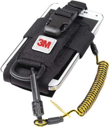3M DBI Sala Adjustable Radio Holster with Clip2Loop Coil and Micro D-Ring, Mfg# 1500089