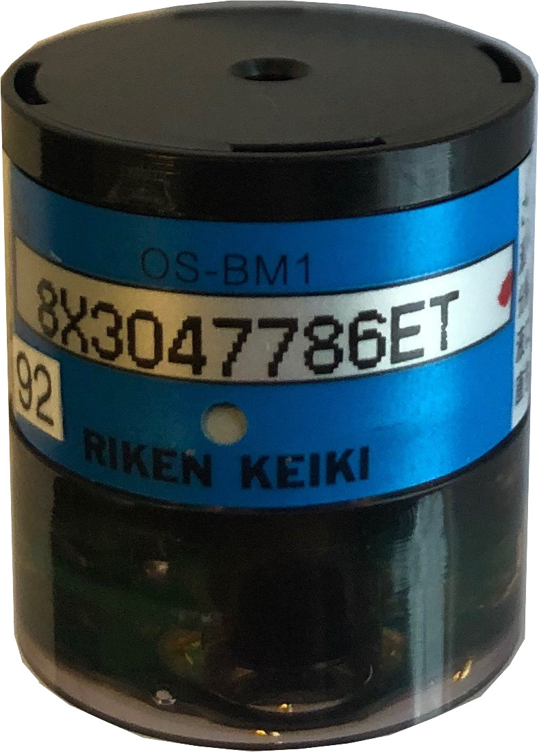 RKI Instruments OS-BM1D Replacement O2 Oxygen Gas Sensor for OX-600 Monitor, 0-25% Range