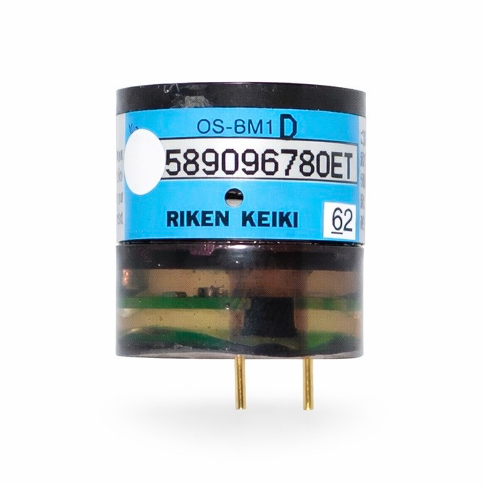 RKI Instruments OS-BM1D Replacement O2 Oxygen Gas Sensor for OX-600 Monitor, 0-25% Range