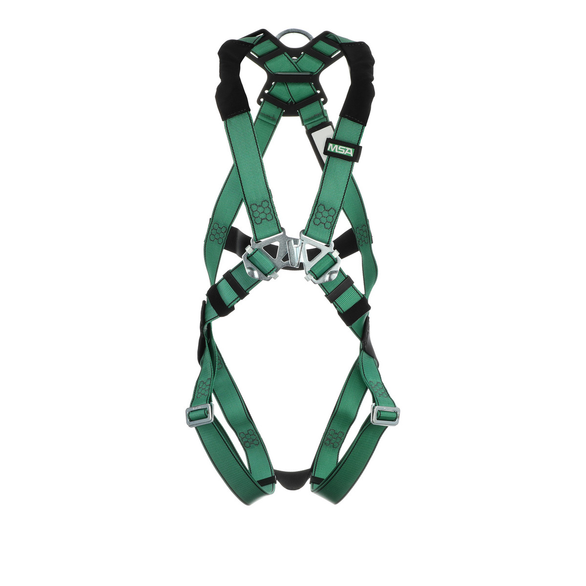 MSA V-FORM™ Full Body Harness with Back D-Ring, Qwik-Fit Leg Straps