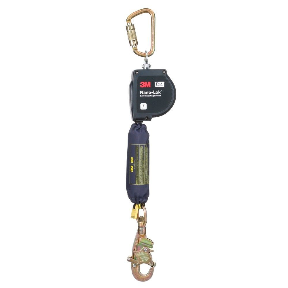 3M™ DBI-SALA® 3500091 Nano-Lok™ XL 15 ft SRL, Stainless Steel