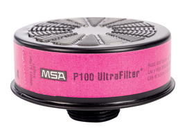 MSA 10010421 P100 Ultra Filter Advantage Series Respirator Cartridge, Case of 50 Each