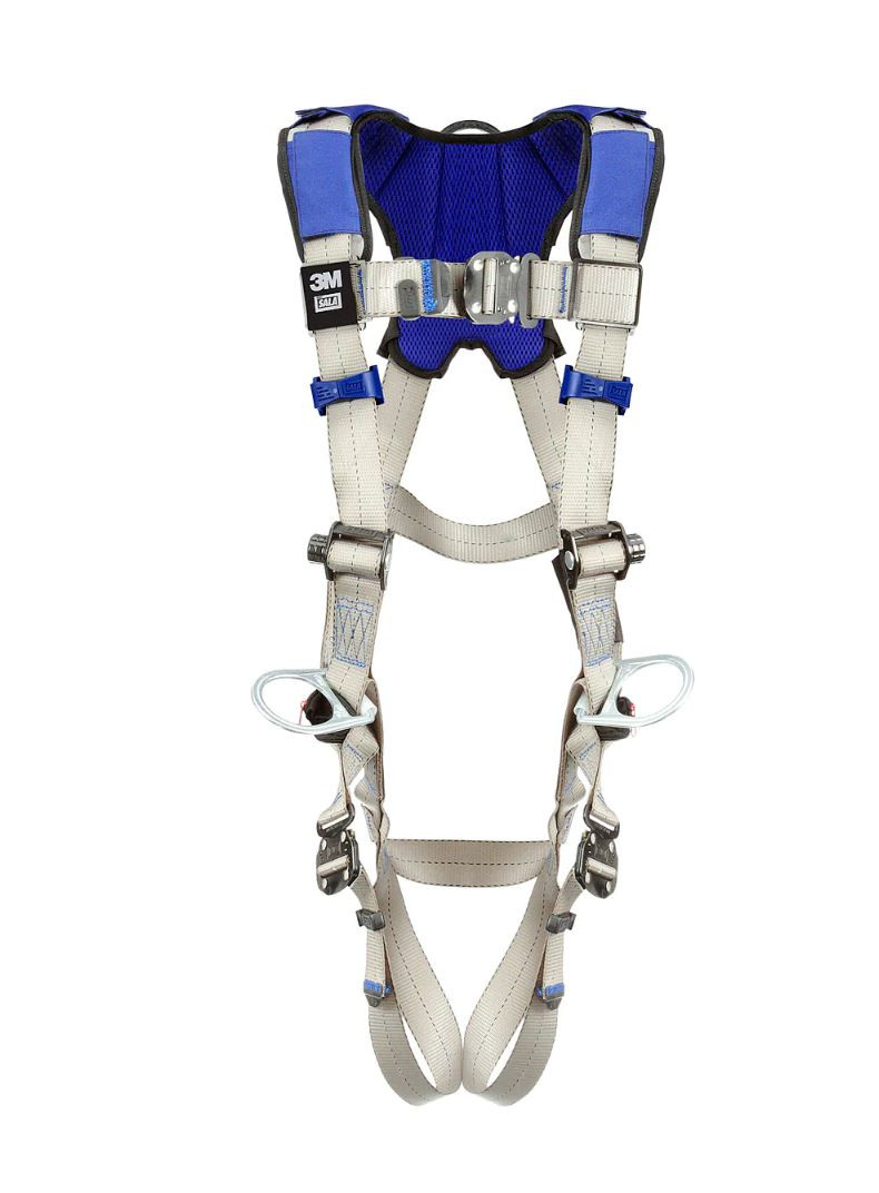 3M DBI-SALA ExoFit X100 Comfort Vest Positioning Safety Harness with Back and Hip D-Rings, Quick Connect Chest Buckle, Quick Connect Leg Straps