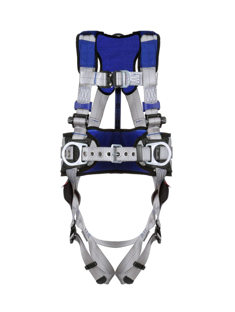 3M DBI-SALA ExoFit X100 Construction Climbing and Positioning Safety Harness, Quick Connect Chest Buckle, Quick Connect Leg Straps