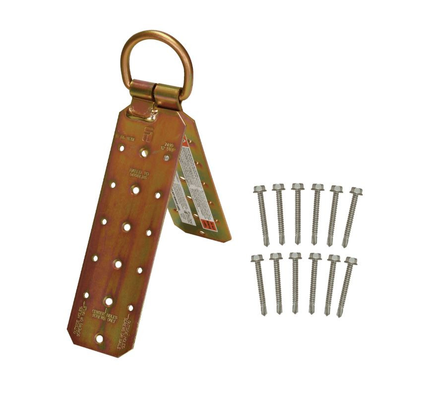 FallTech Hinged Reusable Anchor for Steel Deck and Metal Roofing | Mfg# 7410M
