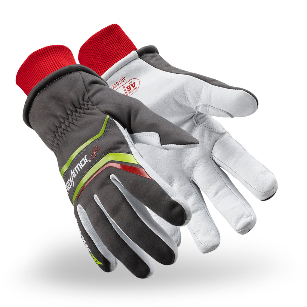 HexArmor 4075W Chrome SLT Leather Winter Glove, C100 Thinsulate Liner, ANSI Cut Level A6