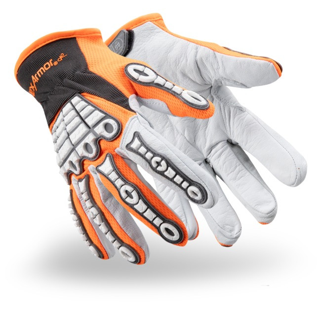 HexArmor Oasis 4073 Leather Gloves | Cut Level A6 & Impact Level 2
