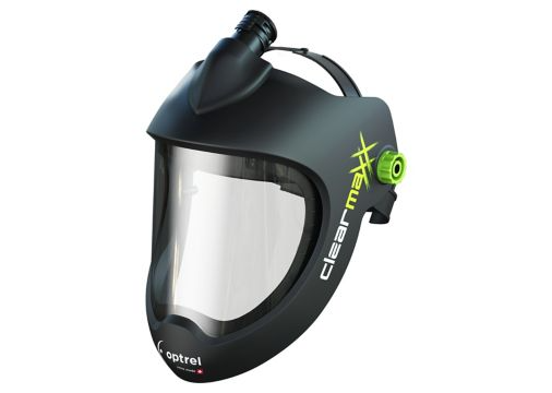 MSA Clearmaxx Air PAPR grinding shield headgear, MFG #10246343