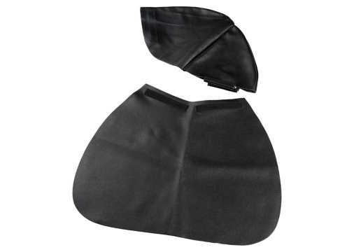 MSA Optrel Black Leather Head and Neck Protector , MFG #10246310