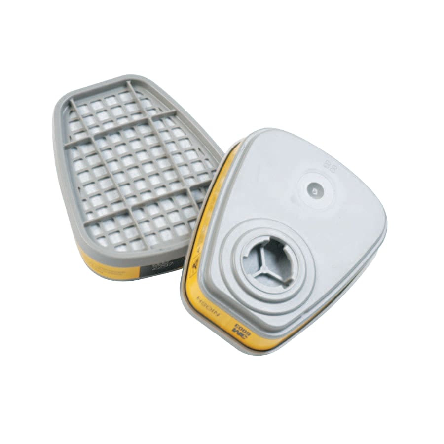 3M 6003 Organic Vapor/Acid Gas Respirator Cartridge, 1 pair/pkg