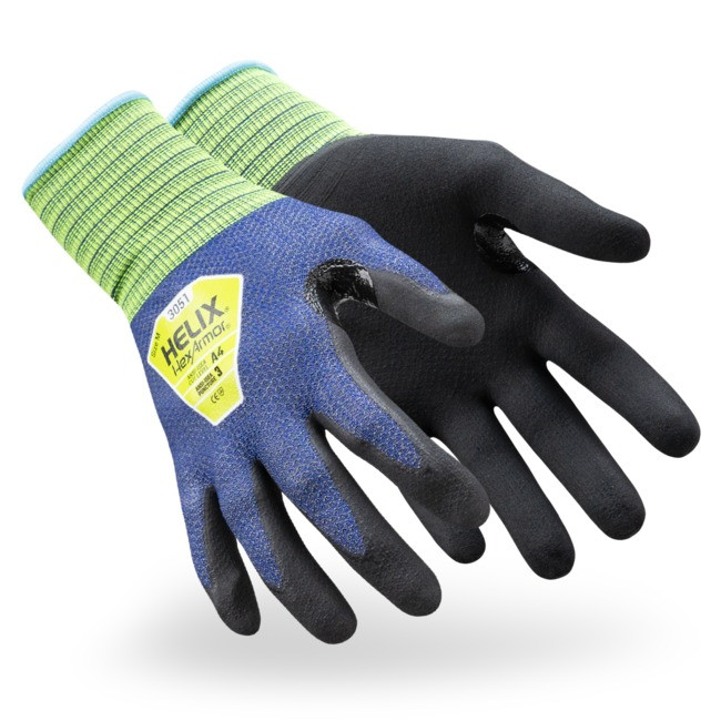 HexArmor Helix® 3051 HexAir Glove, Touchscreen Capable Glove, ANSI Cut Level A4, Sold per Pair