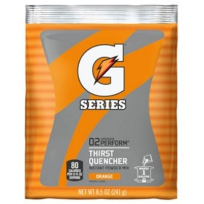 Gatorade® Orange 1 Gallon Instant Powder Mix Energy Drink, 1 Case (40 pk/cs) | Mfg# 03957