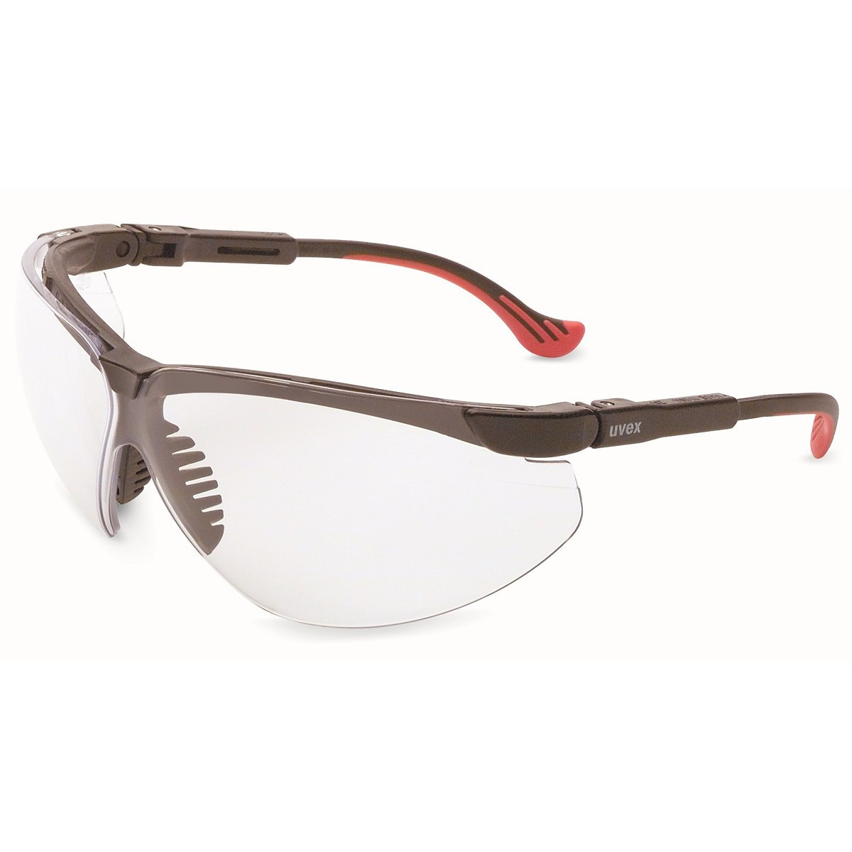Uvex Genesis XC S3300HS Safety Glasse, Clear Lens with HydroShield