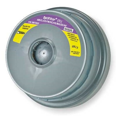 MSA AG/AM/FM/HE Cartridge for Optimair TL PAPR, 6 each/package, Mfg# 10080456