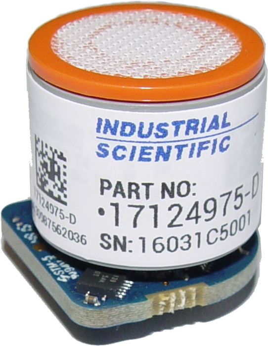Industrial Scientific 17124975-D Replacement Nitric Oxide Sensor for MX6 iBrid Gas Monitor
