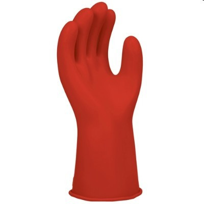 Salisbury® 11" Class 0 Low Voltage Electricians Gloves, Red, Mfg# E011R
