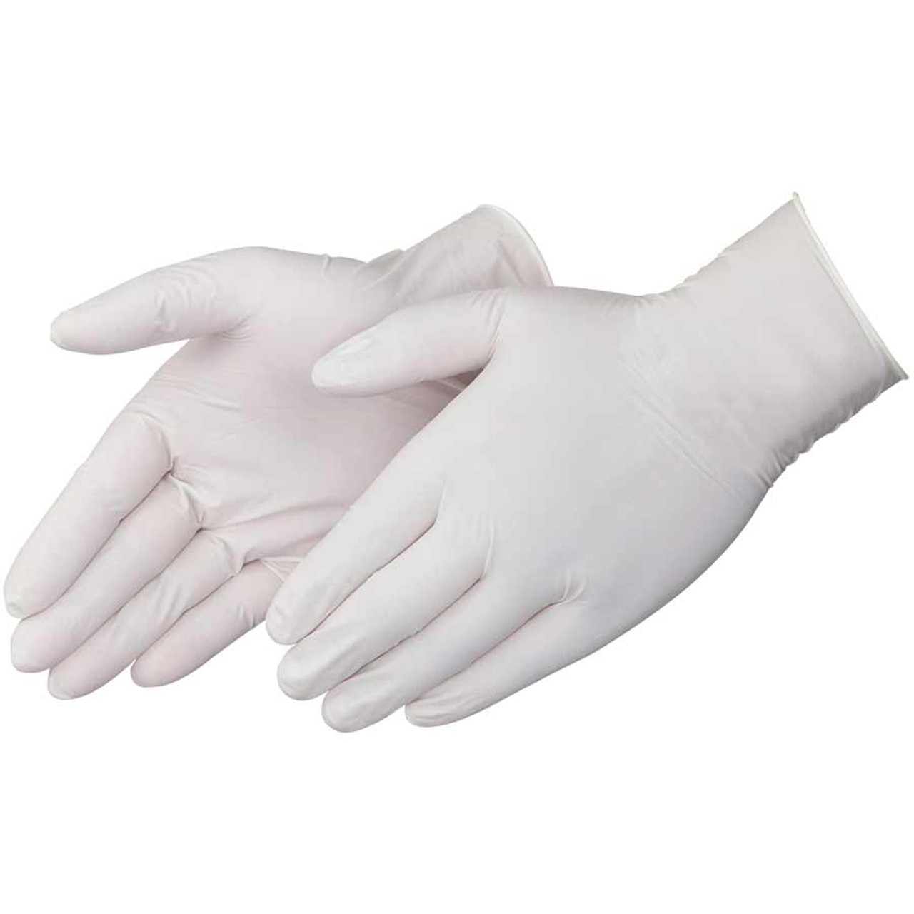 DuraSkin 2810W Latex 5 mil Powder Free Disposable Gloves, 100
