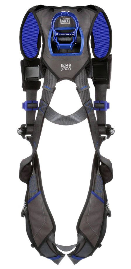 3M DBI-SALA ExoFit X300 Full-Body Harness | Aluminum Back D-Ring