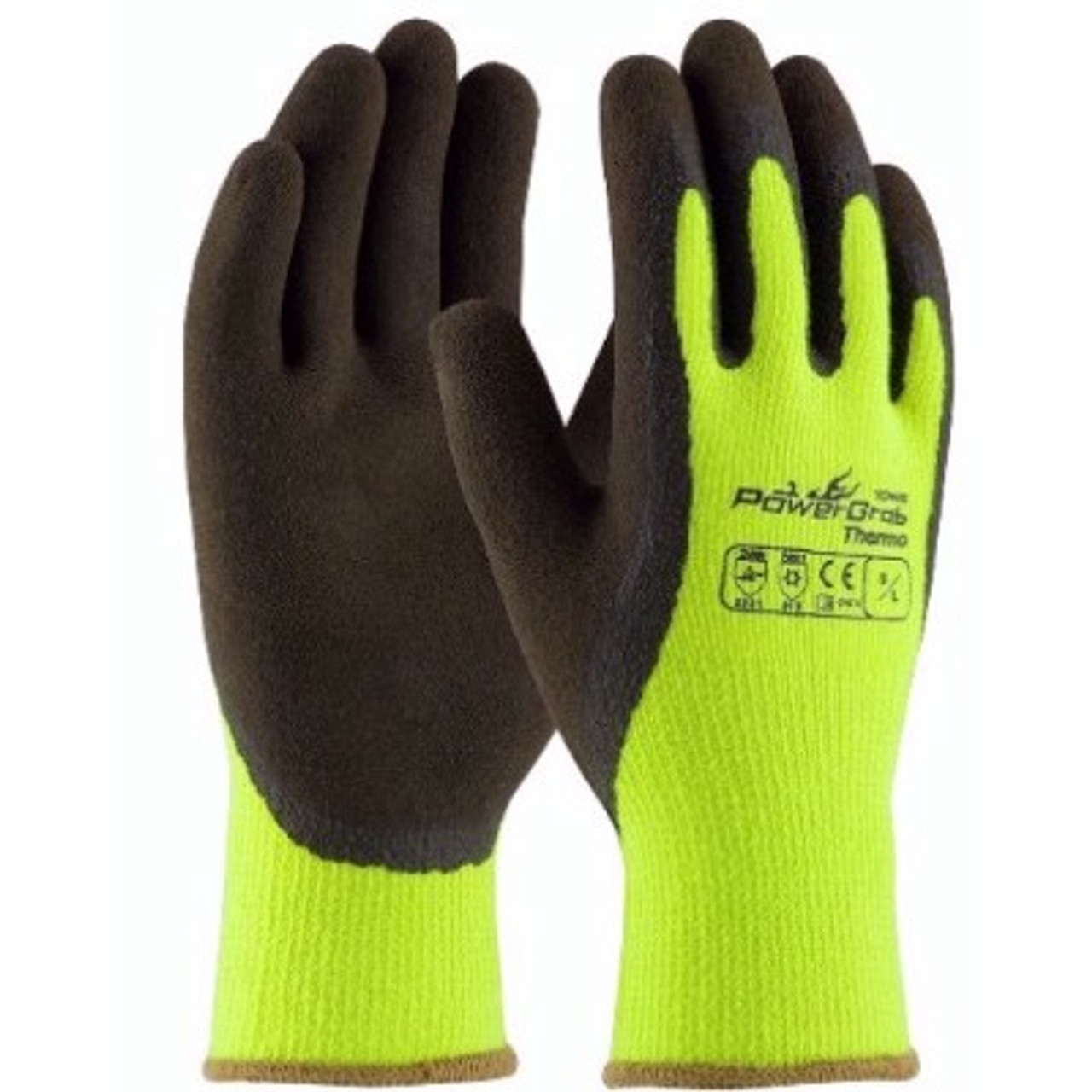 power grip thermo gloves