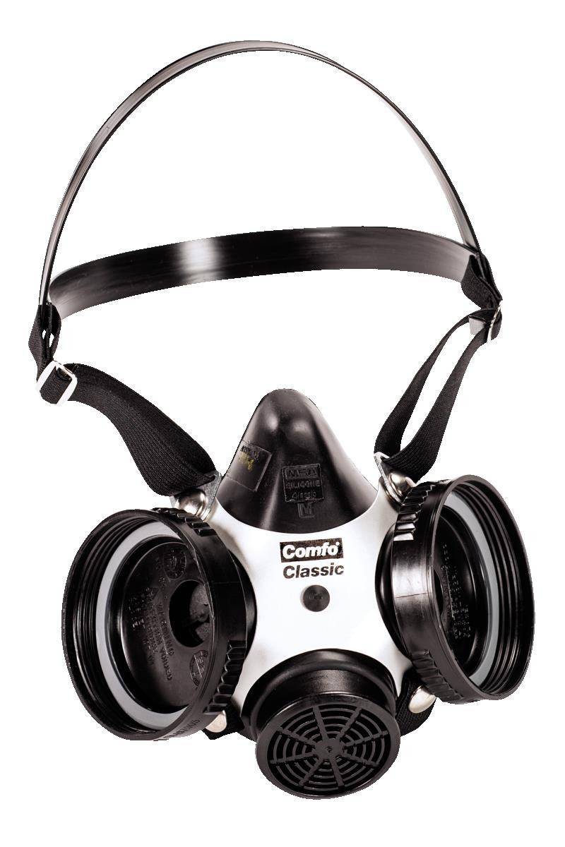 MSA Comfo Classic® SoftFeel Hycar Rubber Half-Mask Respirator