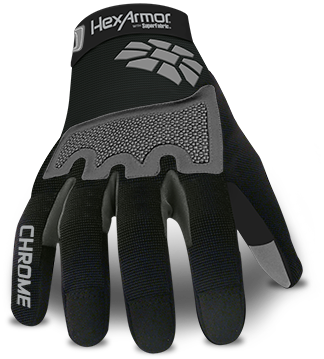 HexArmor Chrome Series® 4023 Work Glove, ANSI/ISEA Cut Level A8 360