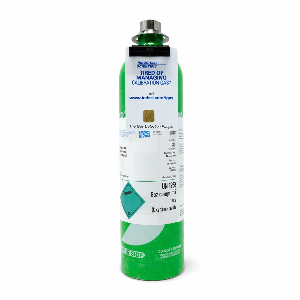 2025年購入、テスト点火1度のRS-H29N Industrial Scientific 18109191 Calibration Gas – 4-Gas Mix for Gas