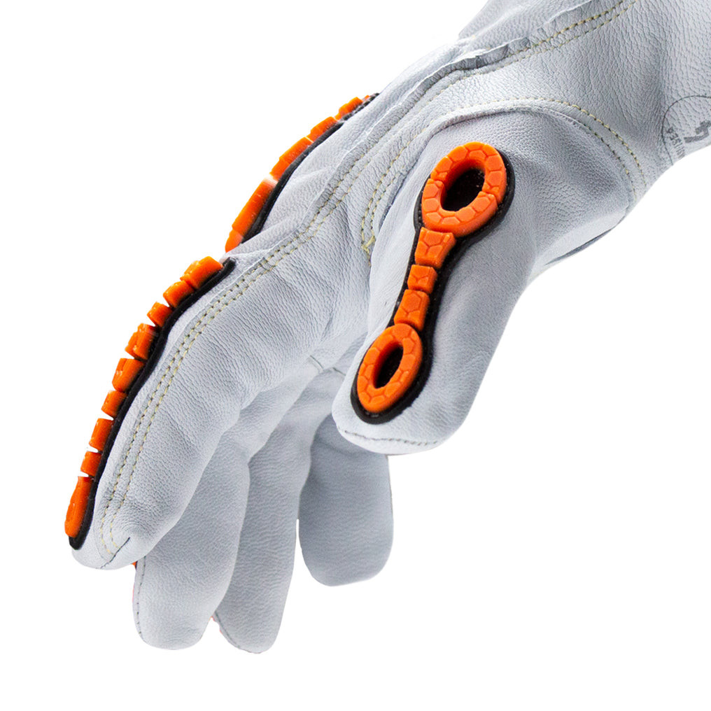 HexArmor Chrome SLT 4060 ‒ Leather Impact Glove, Cut Level A5