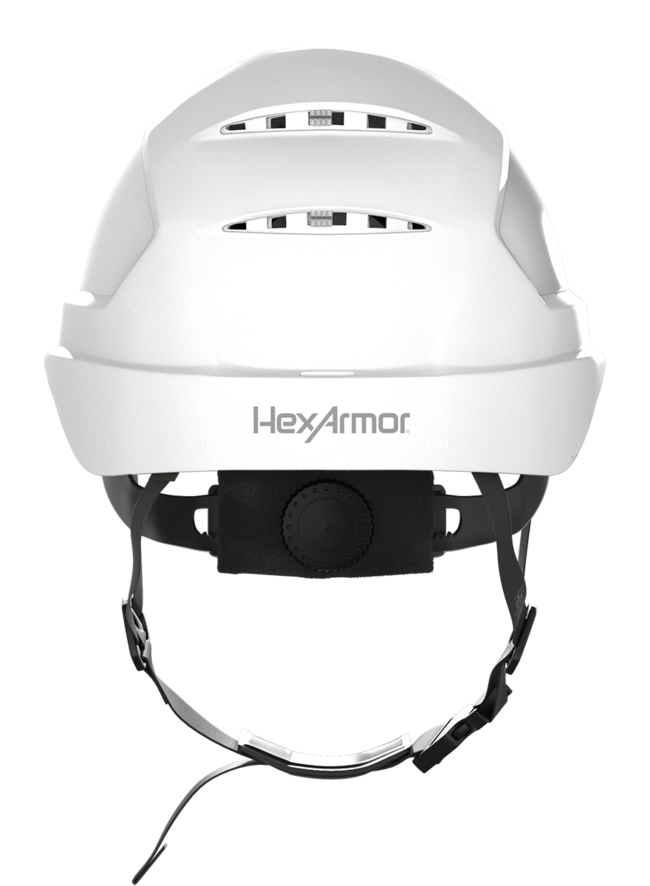 HexArmor Ceros XP450A ‒ Short-Brim Vented Class C Safety Helmet