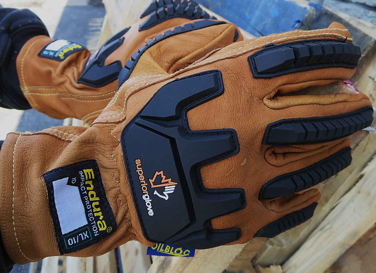 Superior 378GKGVB Endura Oilbloc Goatskin ANSI Cut Level A5 Kevlar