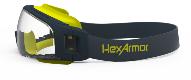 Hexarmor VS350 Safety Goggles, Clear Lens with TruShield S Coating, Mfg