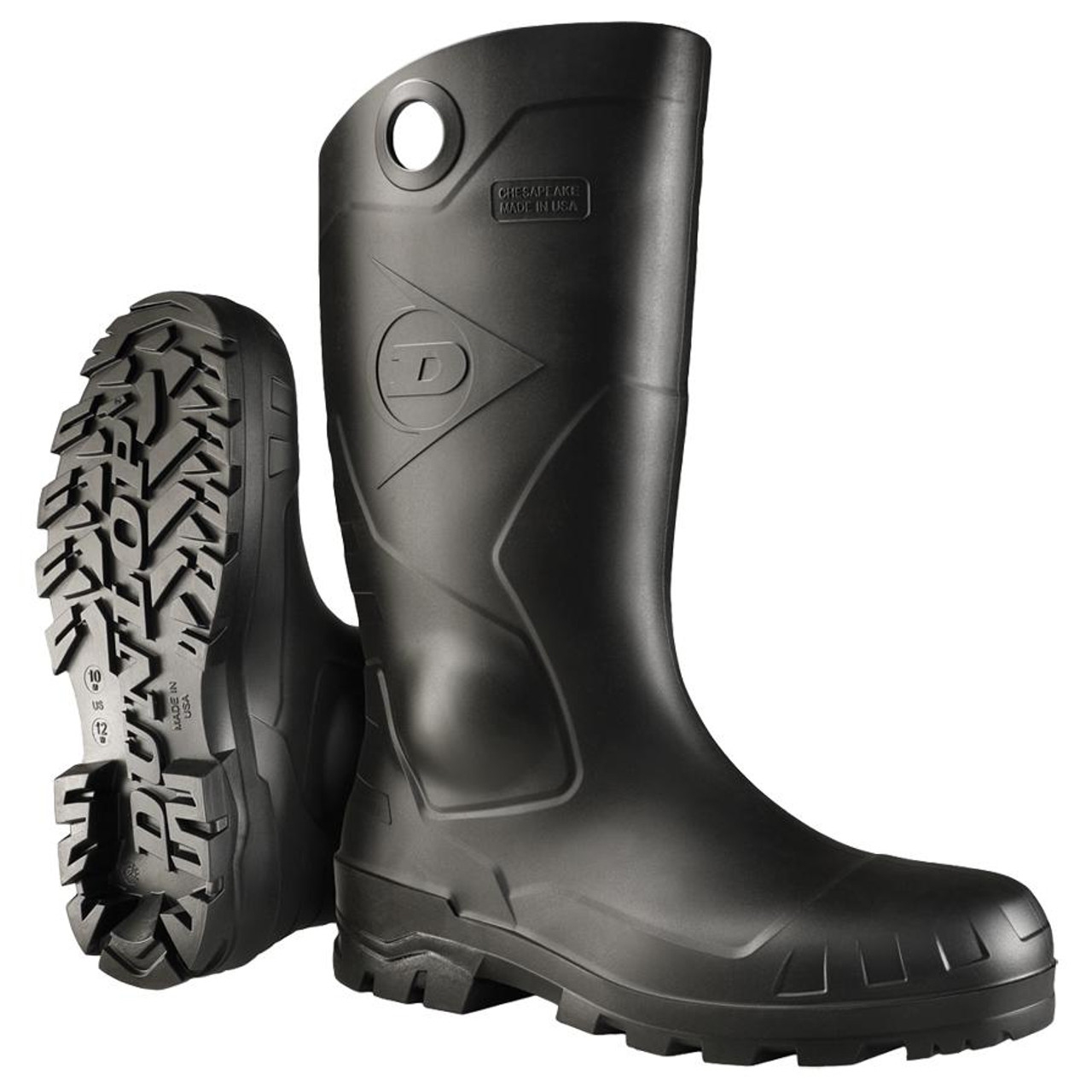 Aannemer Kosmisch voorwoord Dunlop 86776 Chesapeake PVC Boots, Steel Toe, 14" Height, Bay-Loc Outsole -  Durawear.com