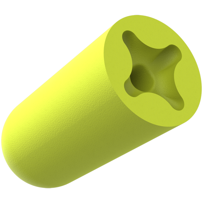 HexArmor AccuFit® Disposable earplugs, 200 per box