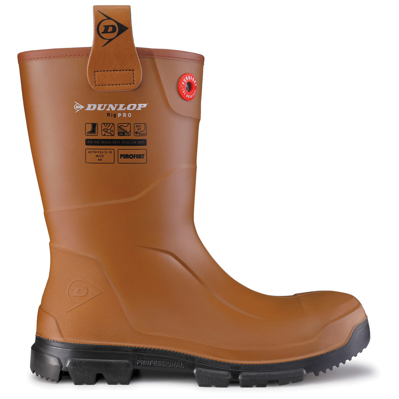 Dunlop Purofort RigPro Safety Boots – Waterproof Steel Toe | Durawear