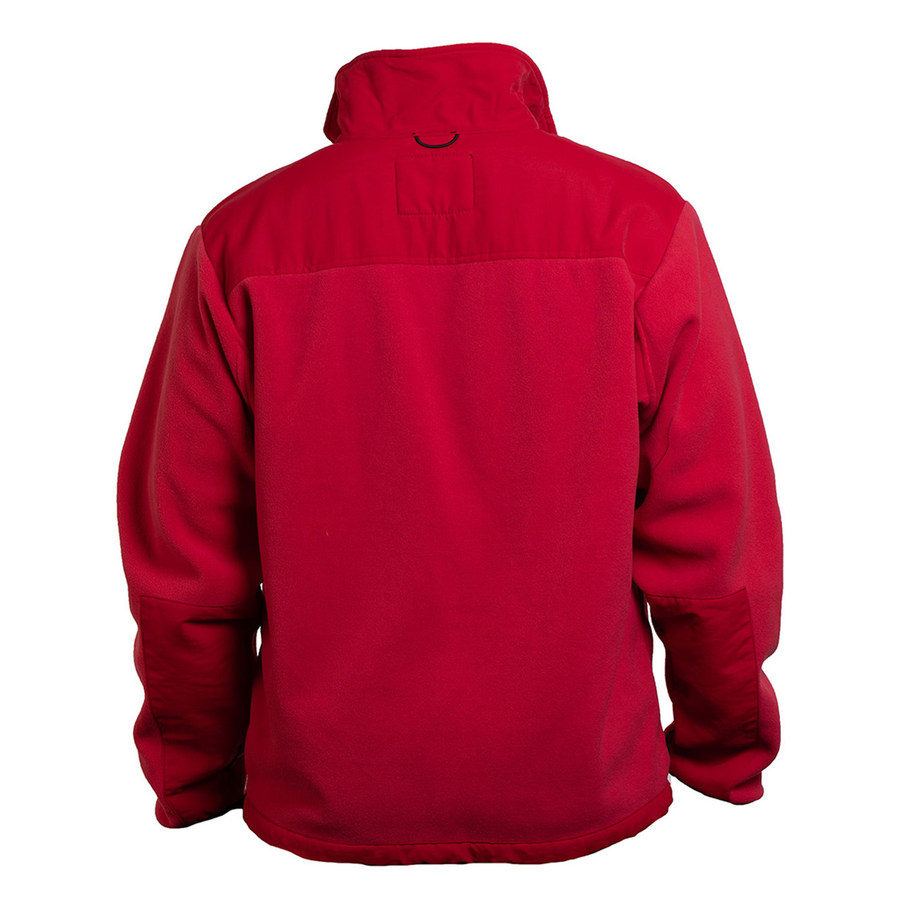 GAME 3555 Hi-Viz Class 2 Rescue Jacket with Detachable Hood, Red
